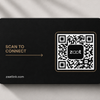 Zaat NFC business card, pink design