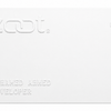 Zaat Aura custom engraved NFC card, white