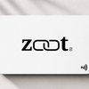 Zaat NFC business card, white design